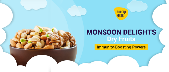 Monsoon Delights: Dry Fruits' Immunity-Boosting Powers