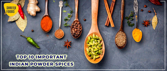 Top 10 Important Indian Powder Spices