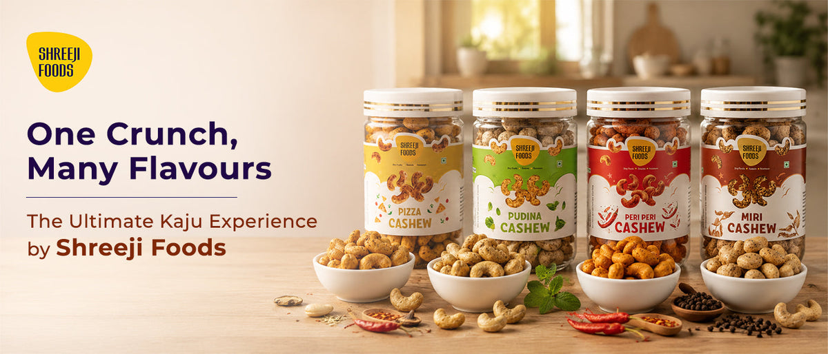 One Crunch, Many Flavours: The Ultimate Kaju Experience by Shreeji Foo ...