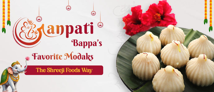 Ganpati Bappa’s Favorite Modaks – The Shreeji Foods Way
