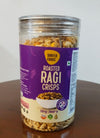 Roasted Ragi Crisps- Hing Jeera-  200 gms