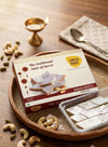 Kaju katli with Varakh